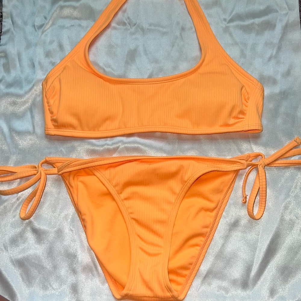 Target Orange Bikini Set